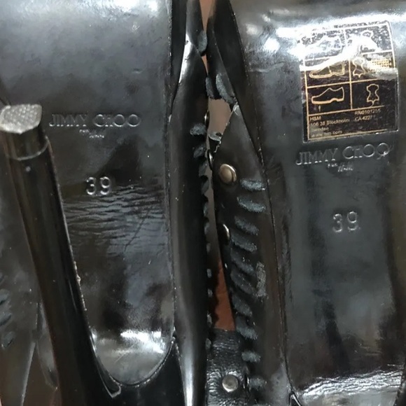 Black Jimmy Choo Heels - Picture 9 of 9